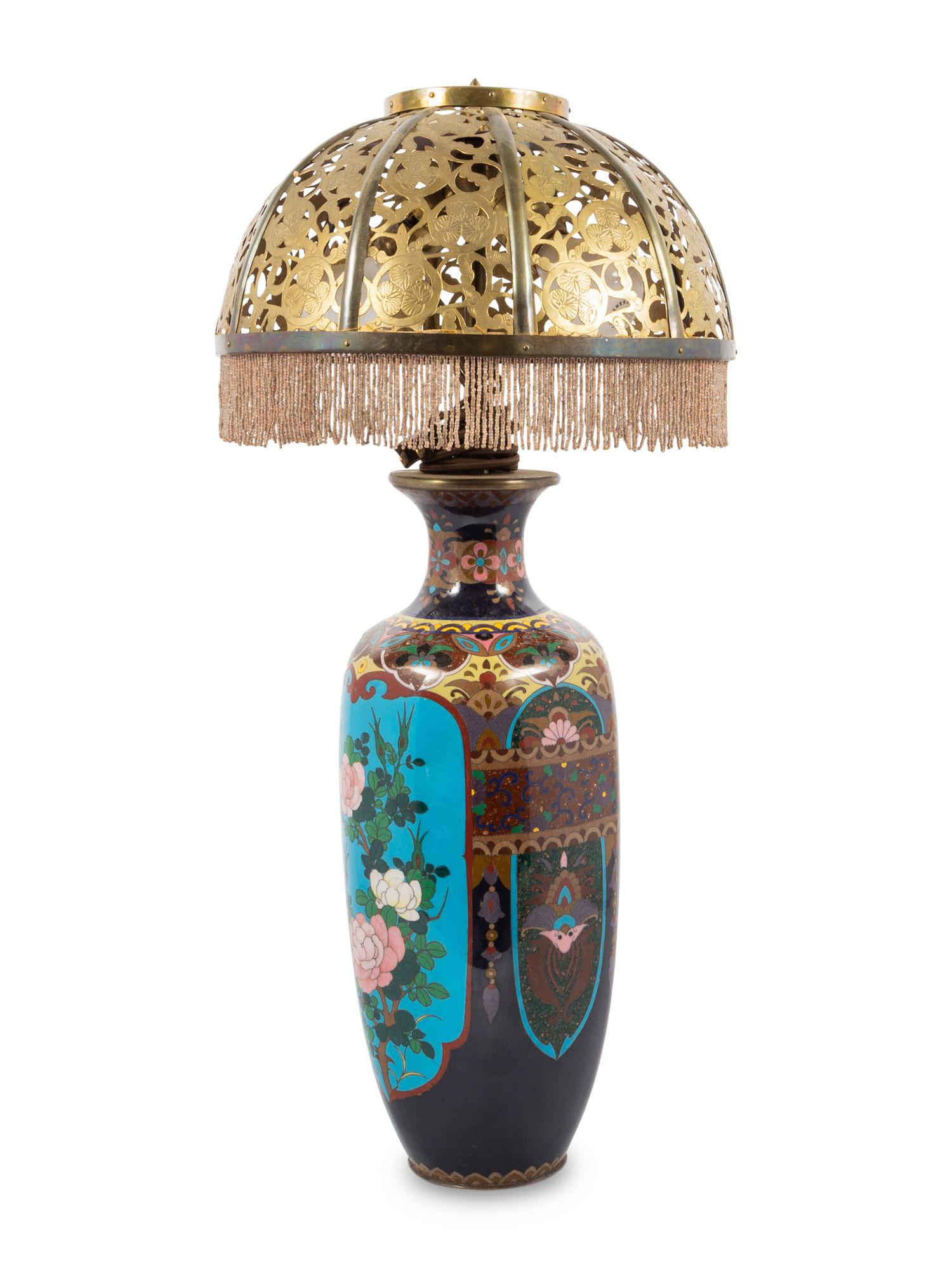 A Japanese Cloisonné Enamel Vase