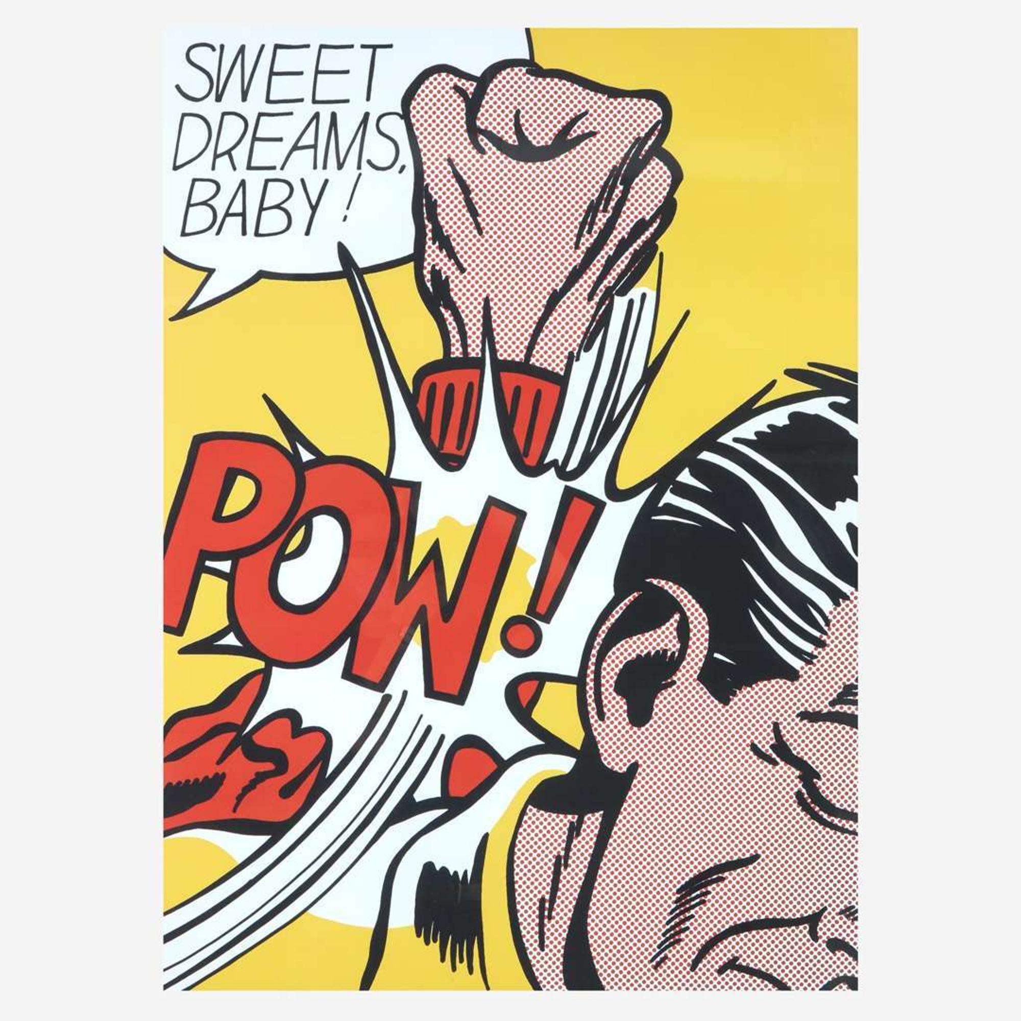 Roy Lichtenstein (American, 1923-1997) Sweet Dreams Baby!