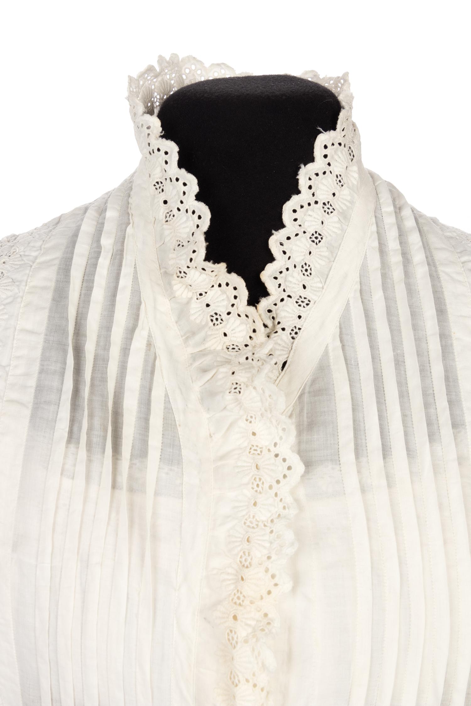 Collection of Nine Bed Jackets and Chemises, 1850-1900