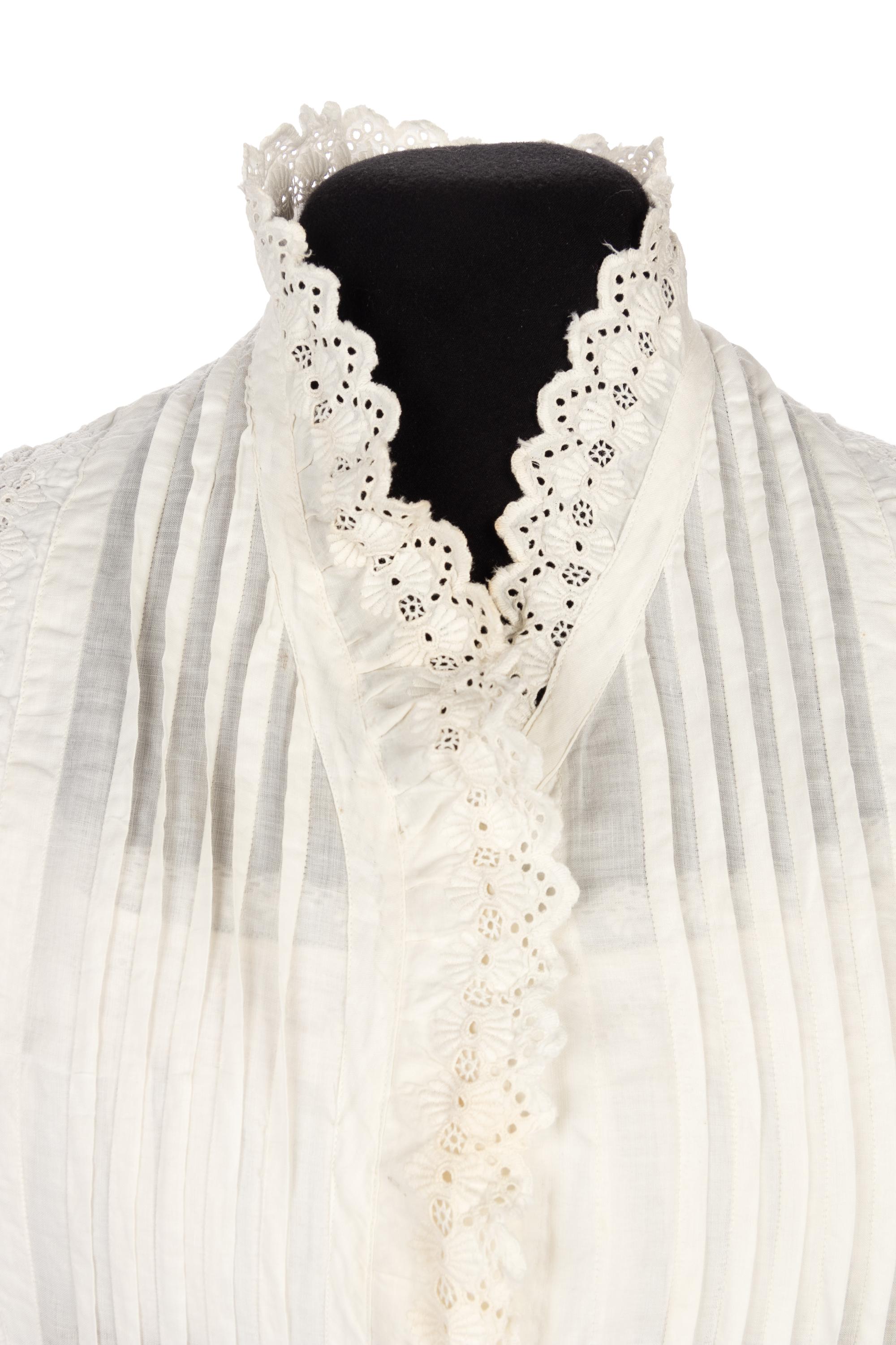Collection of Nine Bed Jackets and Chemises, 1850-1900