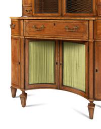 An Edwardian Mahogany Bureau Bookcase