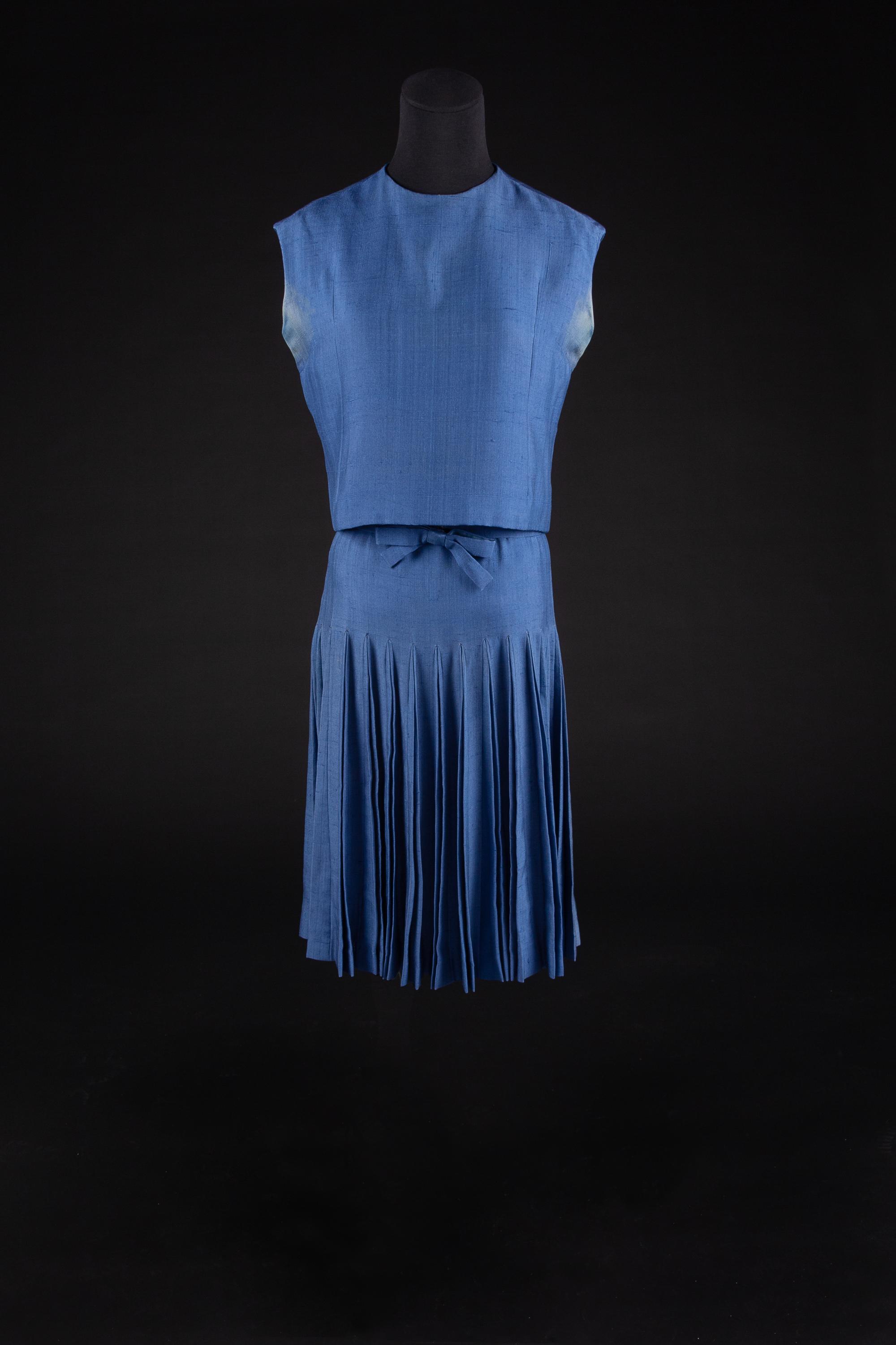 Christian Dior by Marc Bohan Haute Couture Ensemble, Spring-Summer 1961 — Worn by Dame Olivia de Havilland in the 1962 movie ‘Light in the Piazza’. (Lot 7 was worn in the same movie).