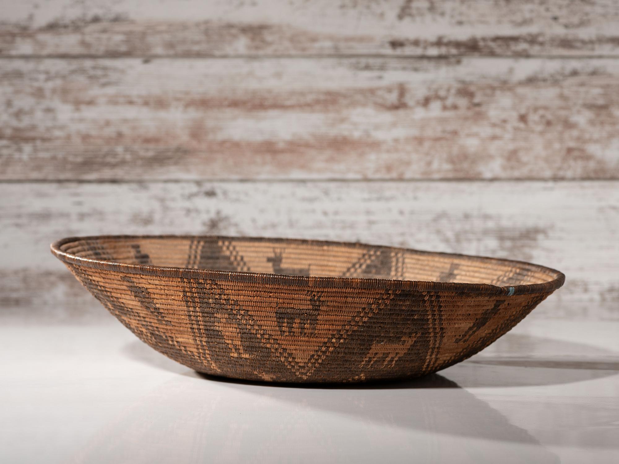 Apache Figural Basket