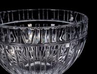 A Cut Glass Atlas Bowl Retailed by Tiffany & Co.