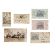 [Yosemite]. A group of 5 items related to Stoneman House, including:
