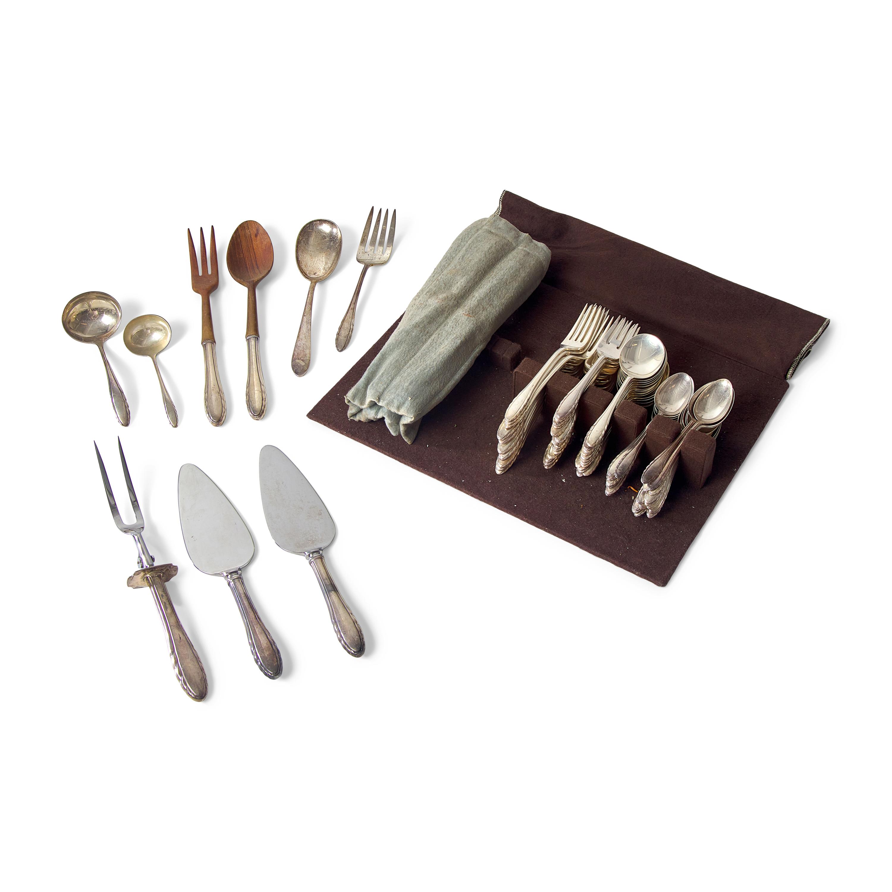 A Sterling Silver Flatware Service, in the Lyric Pattern