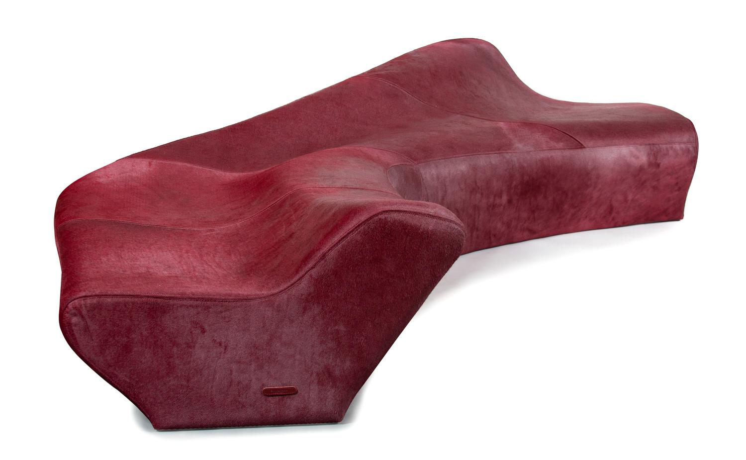 Zaha Hadid, (Iraqi/British, 1950-2016), Moraine Sofa, 2000 from the Z-Scape Series, manufactured by Sawaya & Moroni, Italy