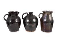 Six Redware Vessels