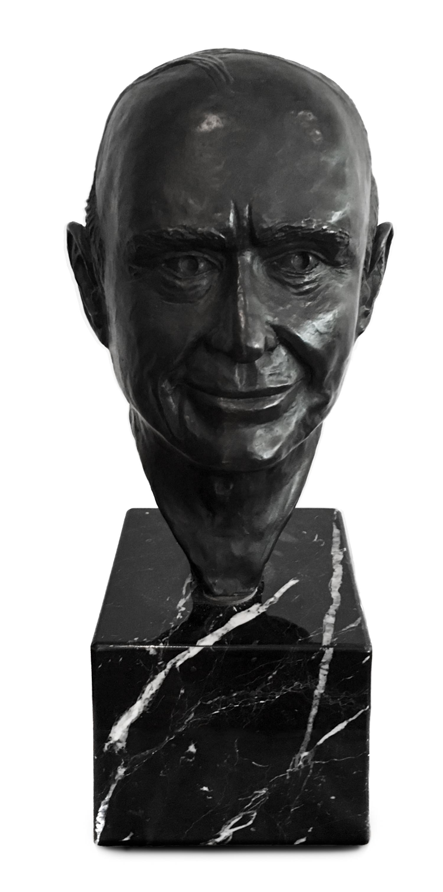 P. England, (20th century), Portrait Bust of John Kluge