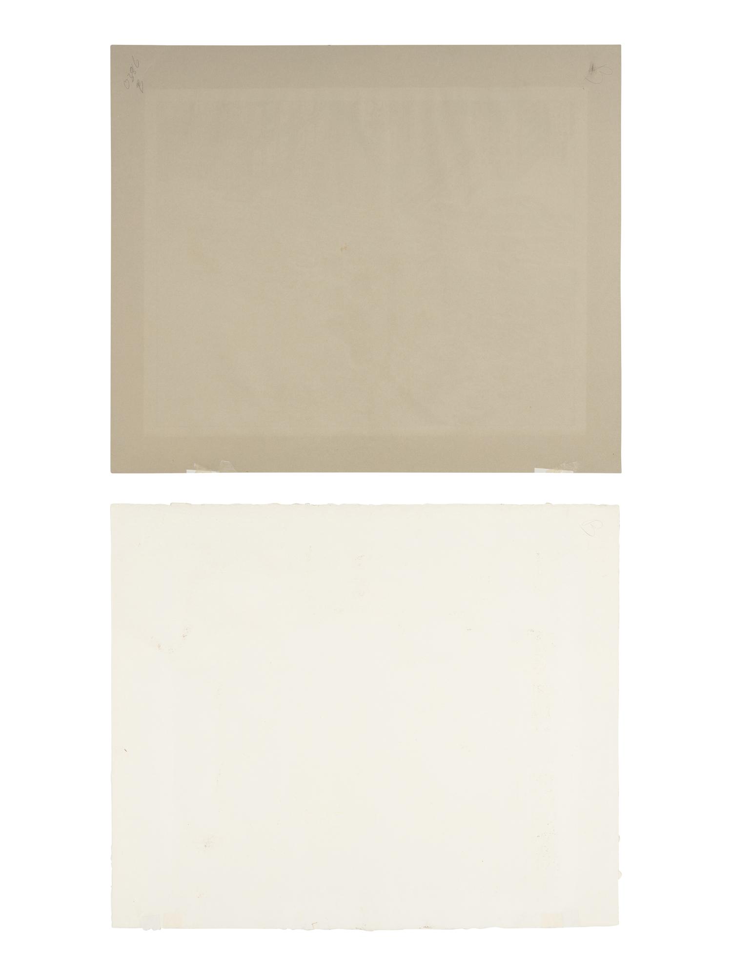 Traffic Light, 1973 and 22nd Street, 1974 (two works)