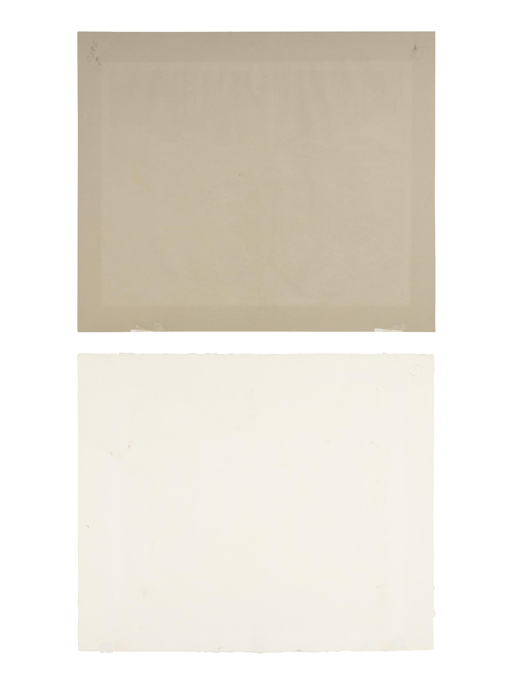 Traffic Light, 1973 and 22nd Street, 1974 (two works)