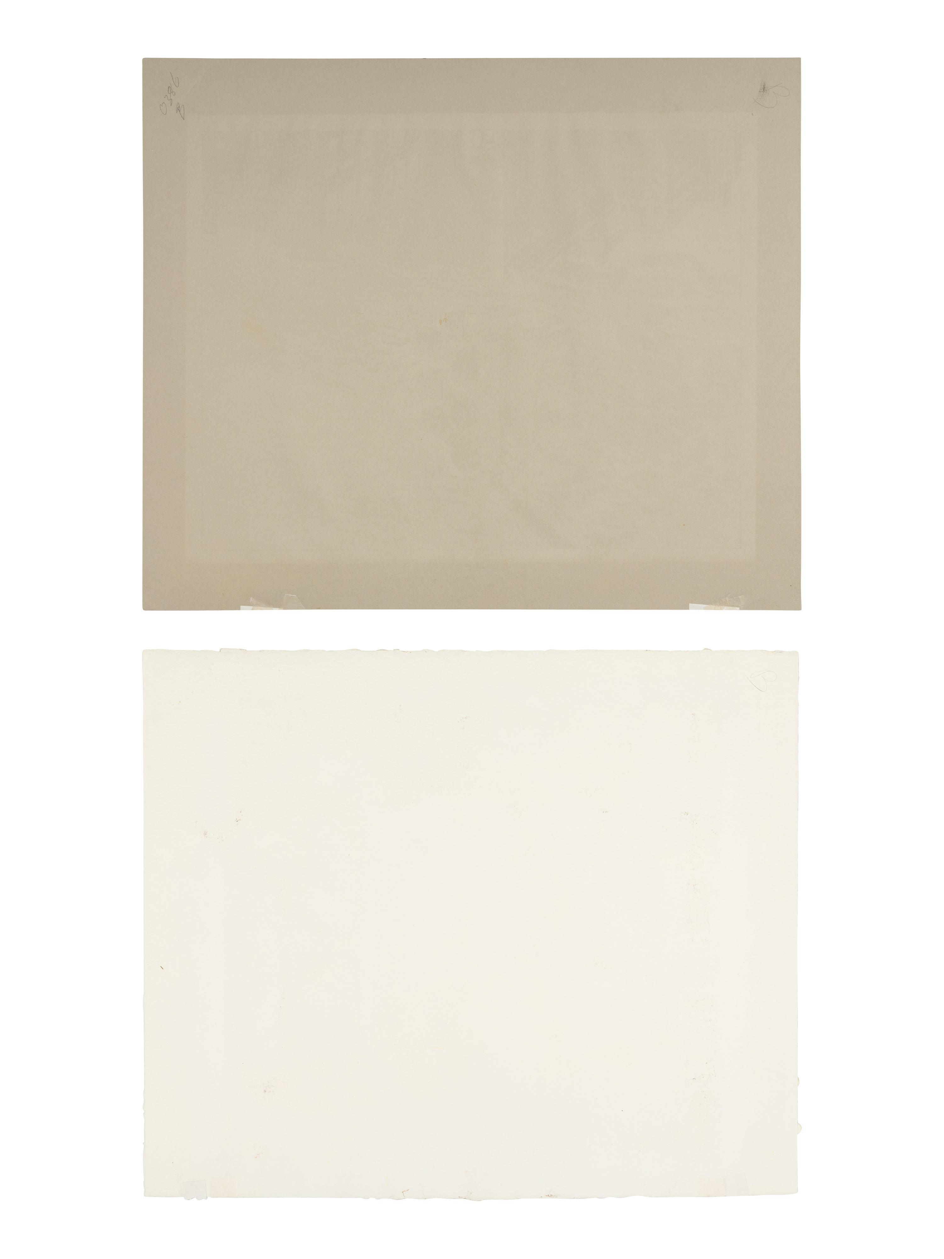 Traffic Light, 1973 and 22nd Street, 1974 (two works)