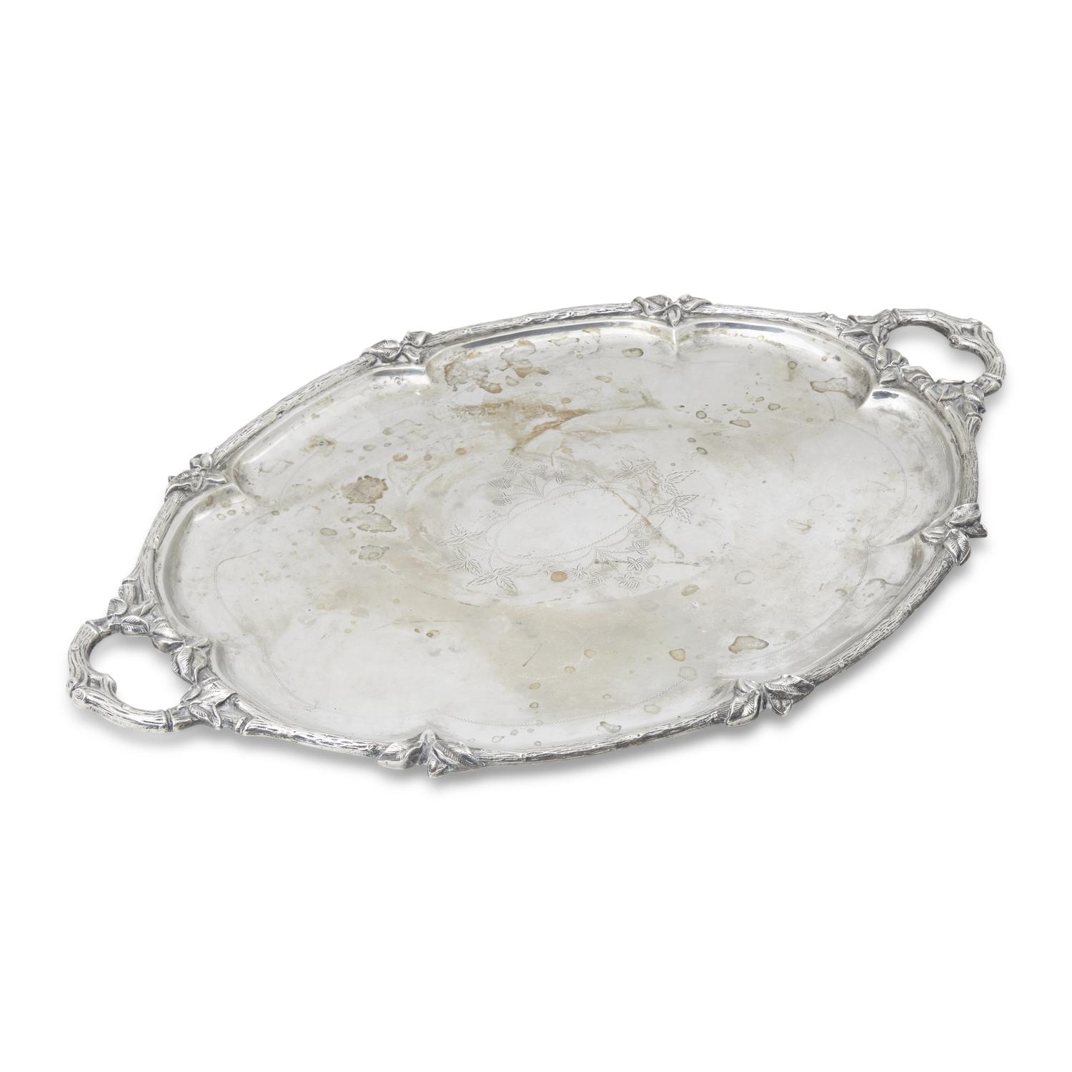A French Silver Tray
