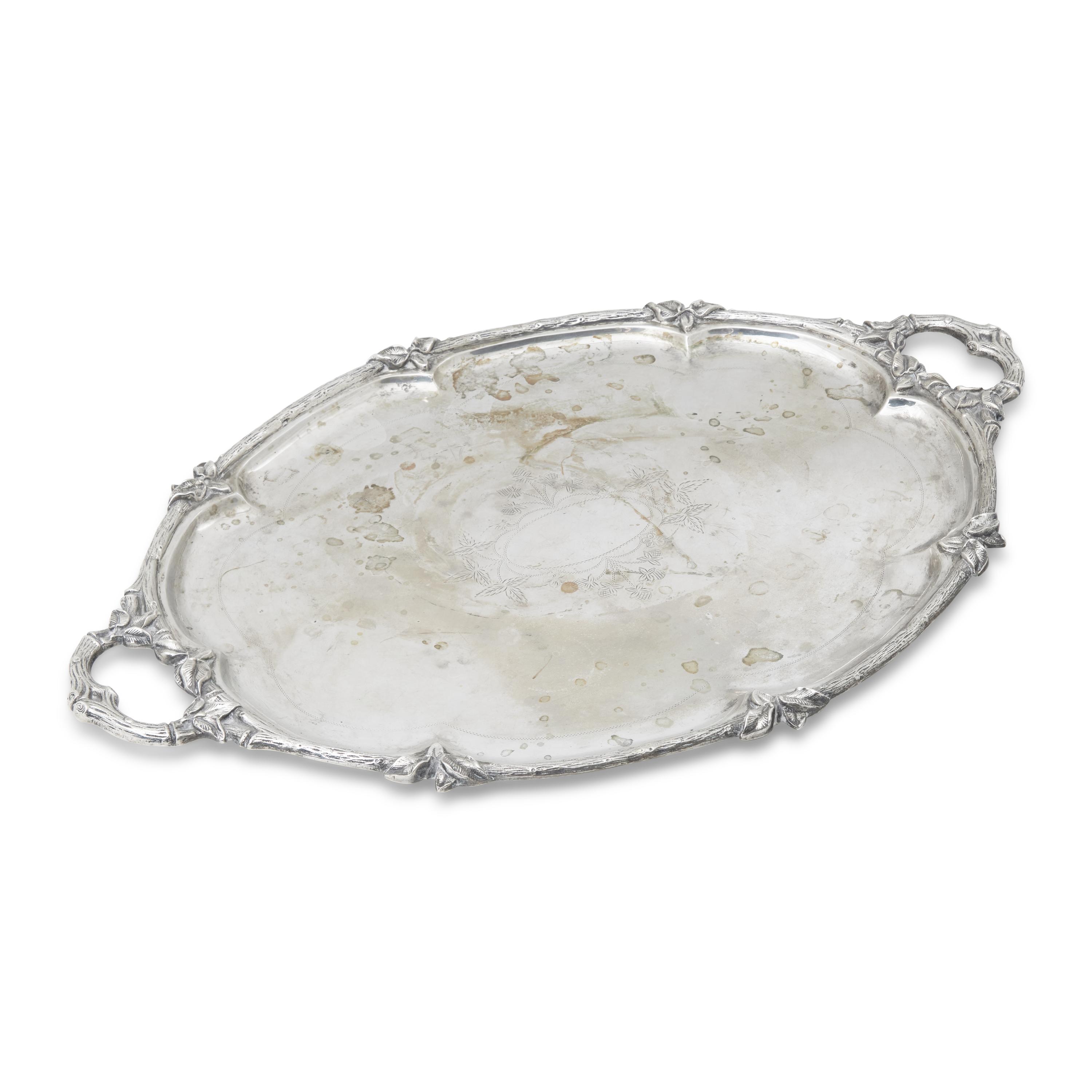 A French Silver Tray