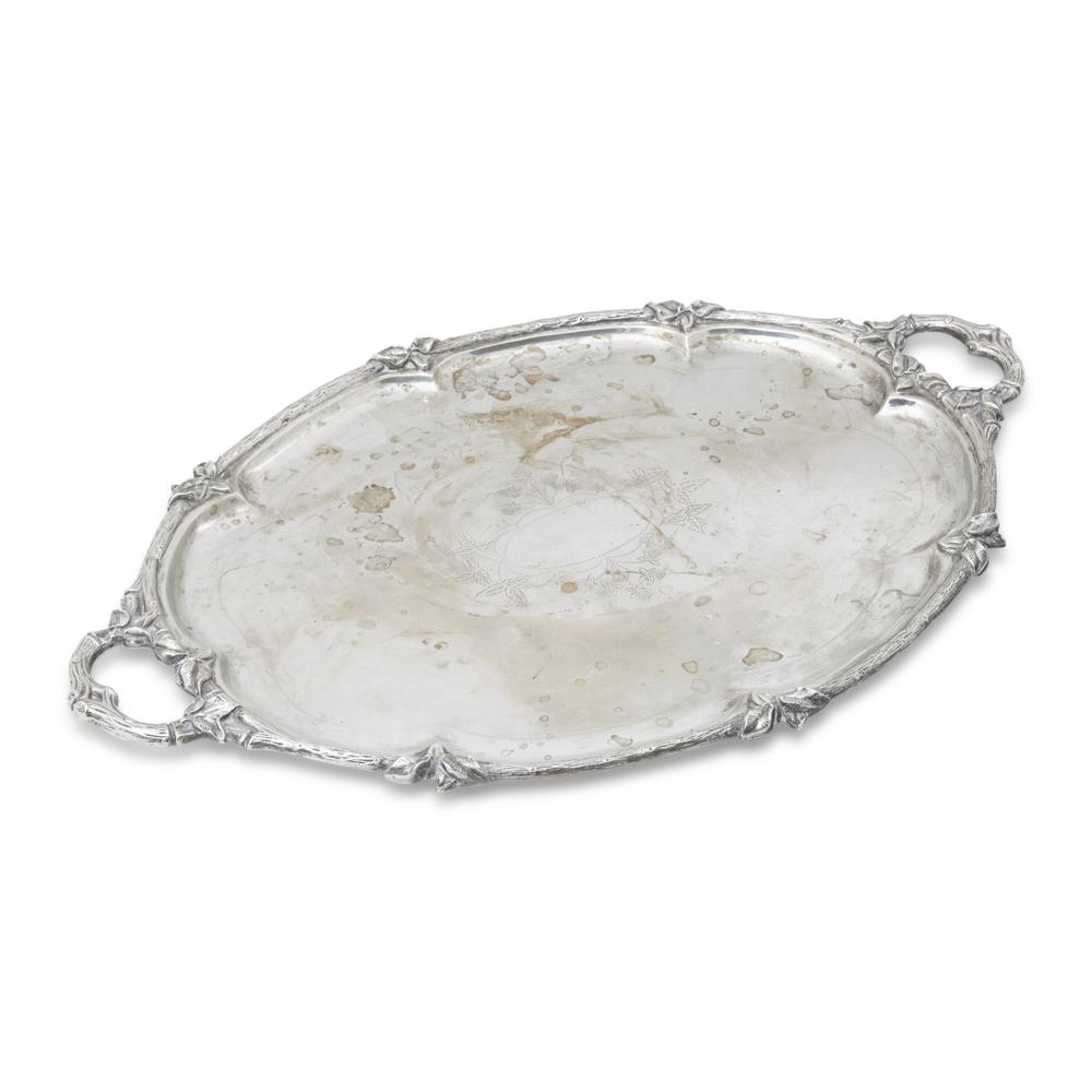 A French Silver Tray