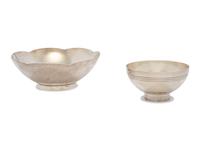 Two Tiffany and Co. Silver Footed Bowls