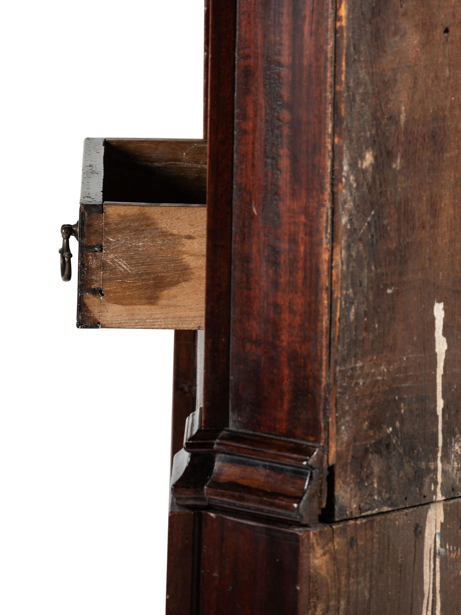 A George III Style Mahogany Corner Cabinet