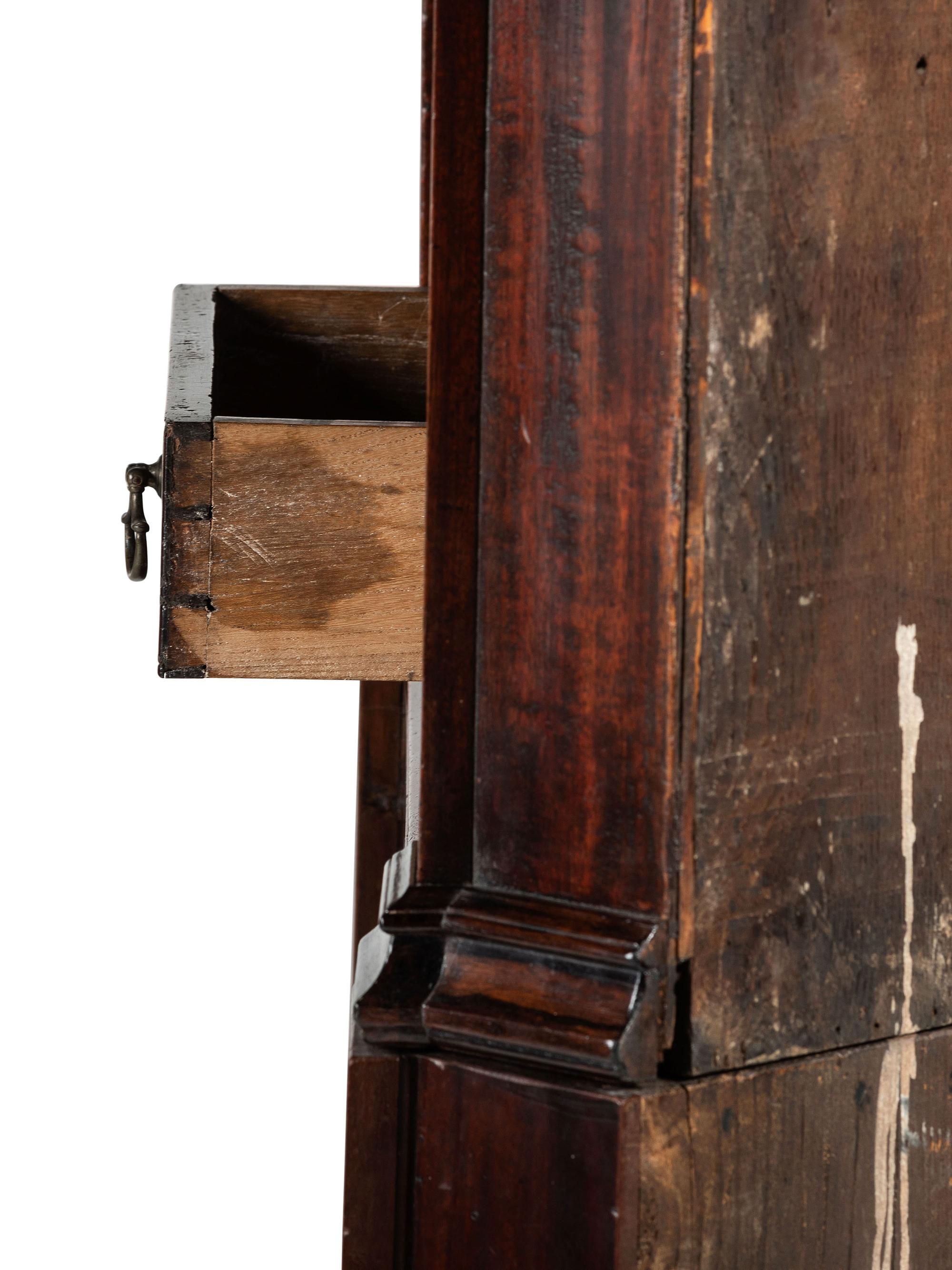 A George III Style Mahogany Corner Cabinet