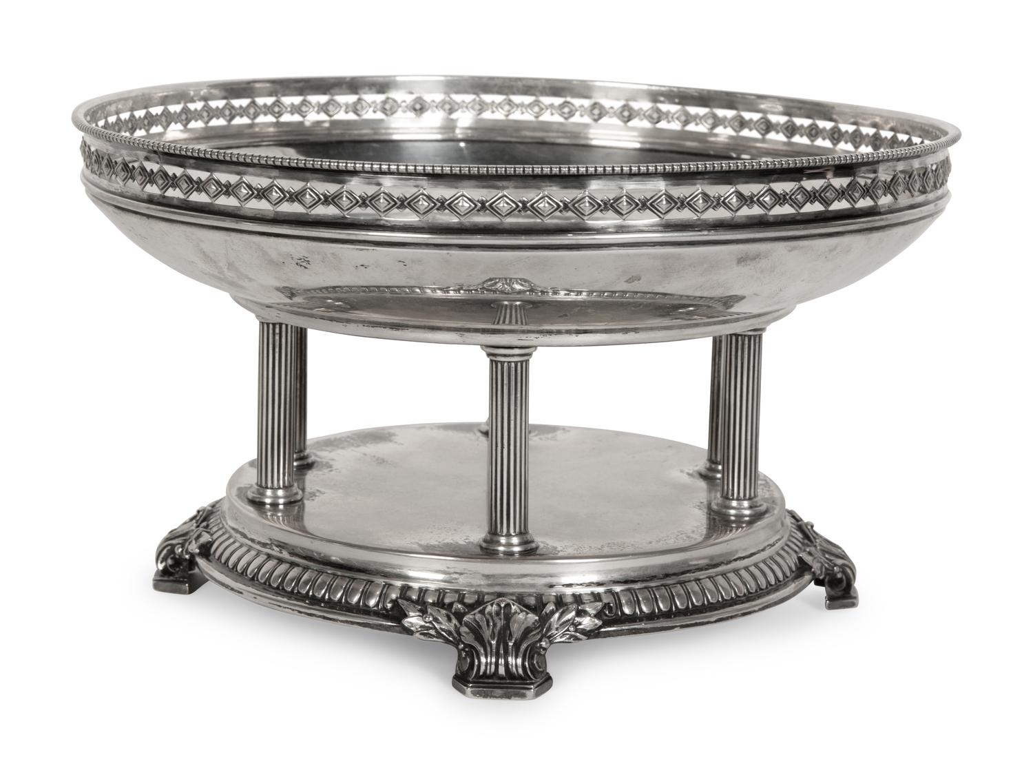 A German Silver Centerpiece Basket
