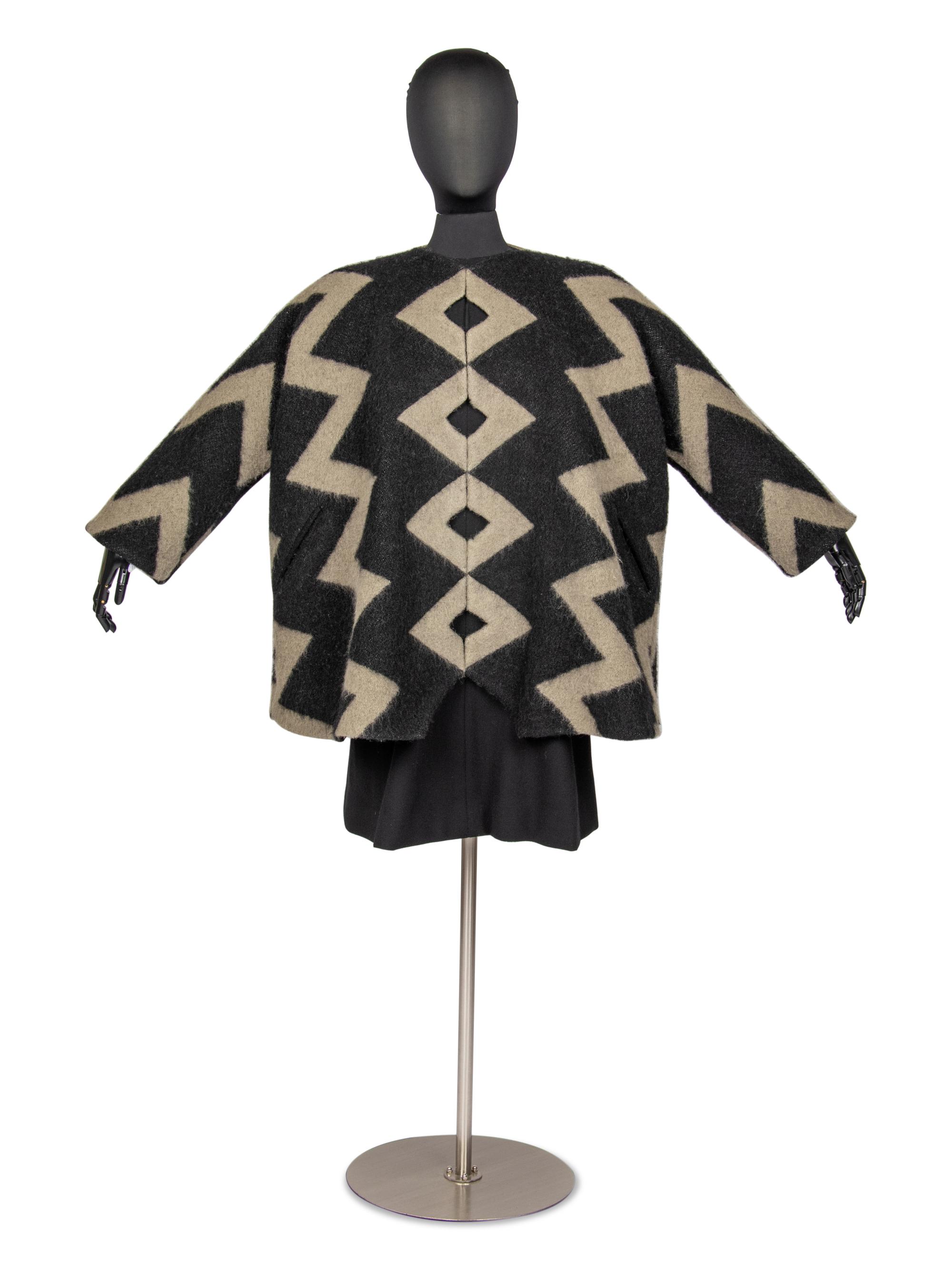 Geoffrey Beene Coat, 1980-90s