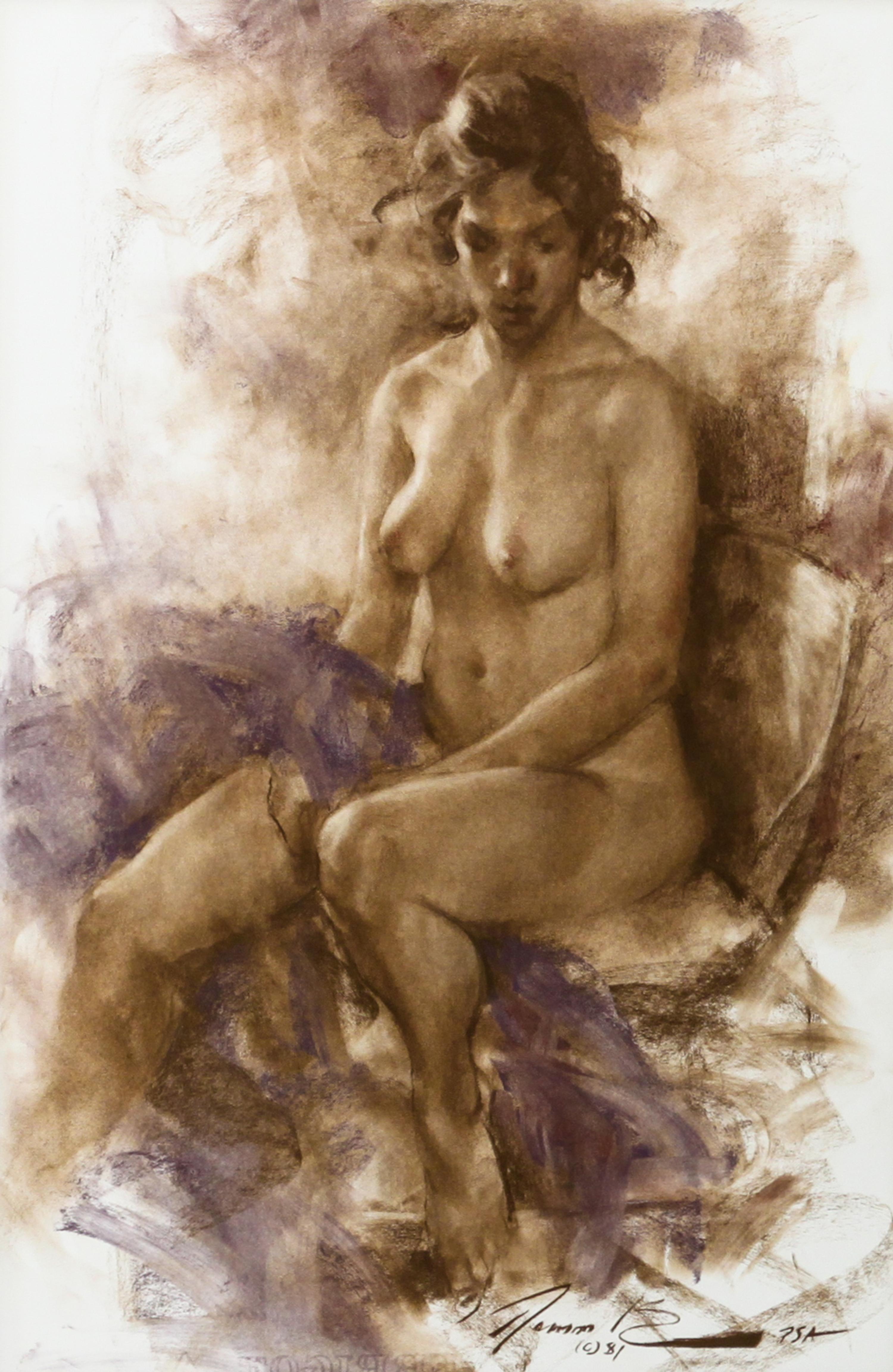 Ramon Kelley, (American, b. 1939), North Light Nude, 1981