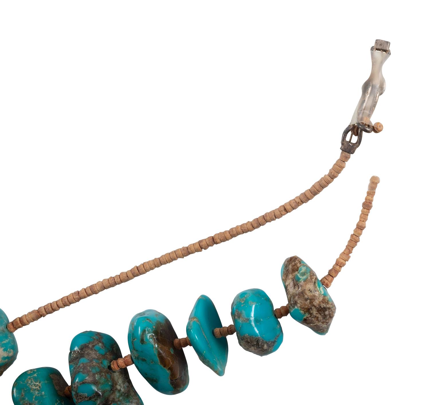 Navajo or Pueblo Turquoise Nugget Necklaces