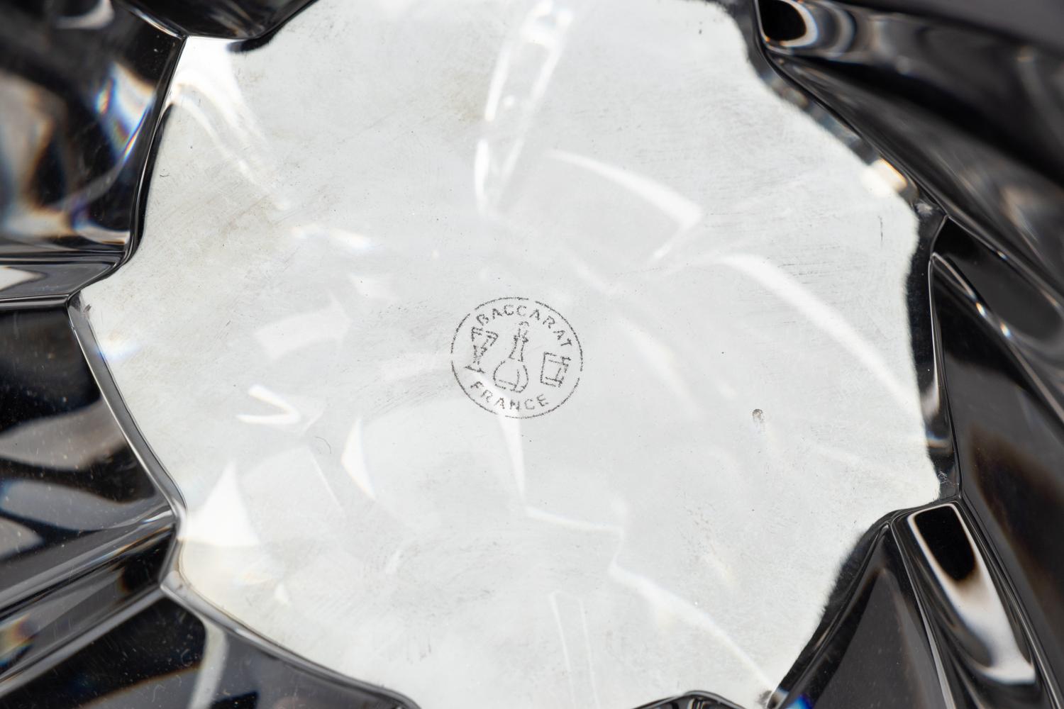 A Baccarat Objectif Crystal Bowl