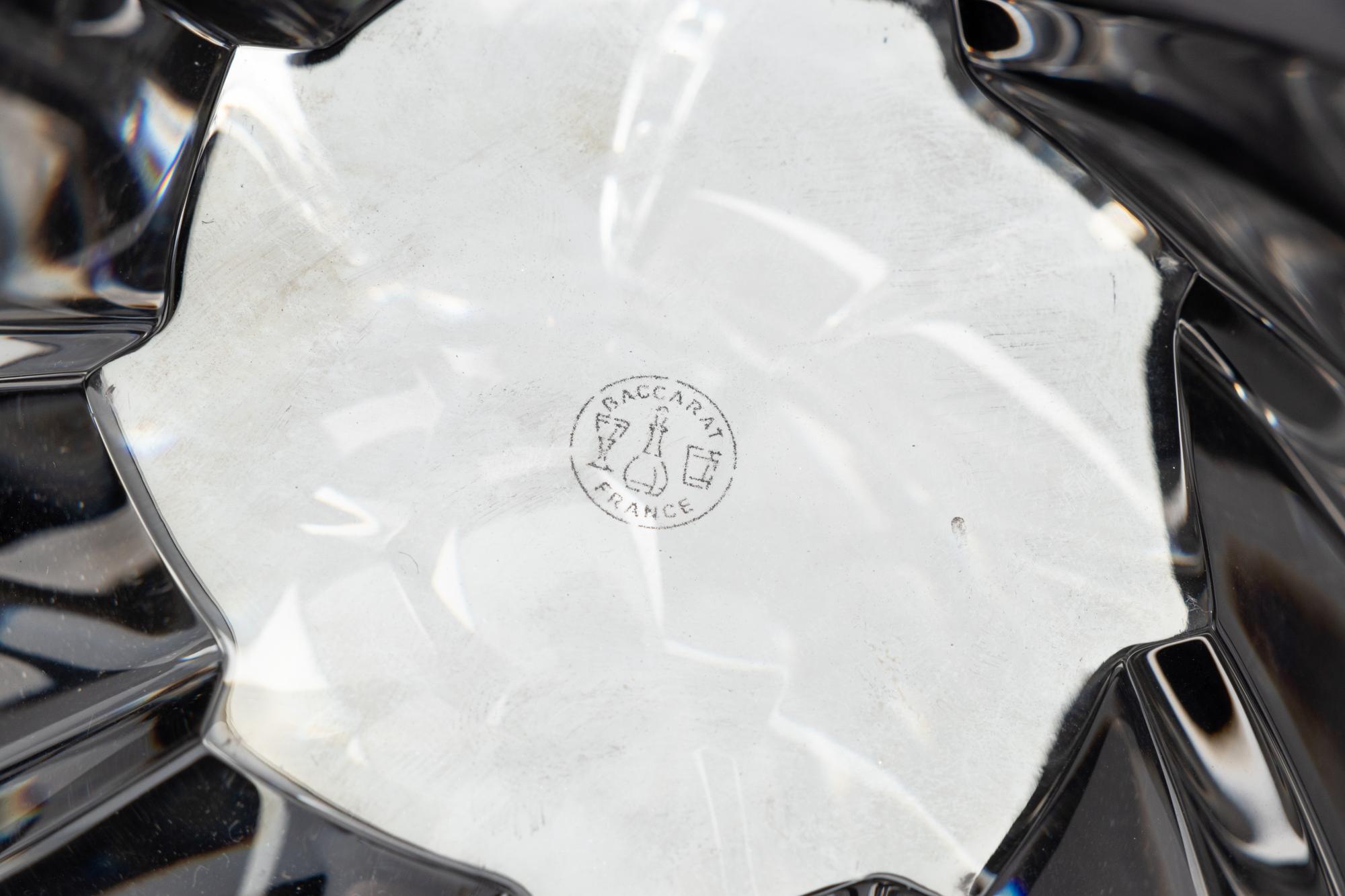 A Baccarat Objectif Crystal Bowl