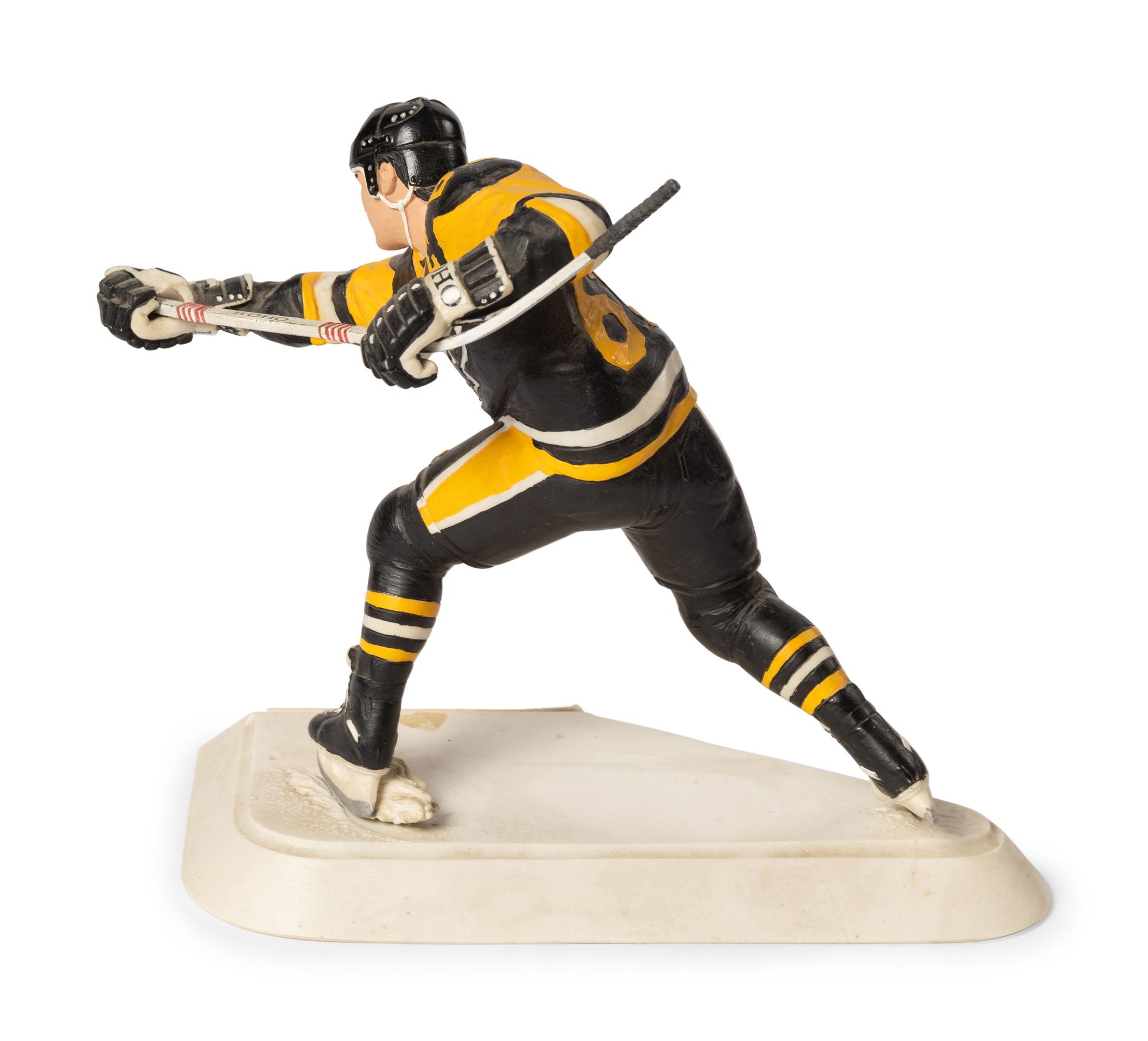 A Mario Lemieux Signed Autograph Salvino Figure,