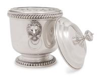 Four American Silver Articles and a Silver-Plate Wine Cooler