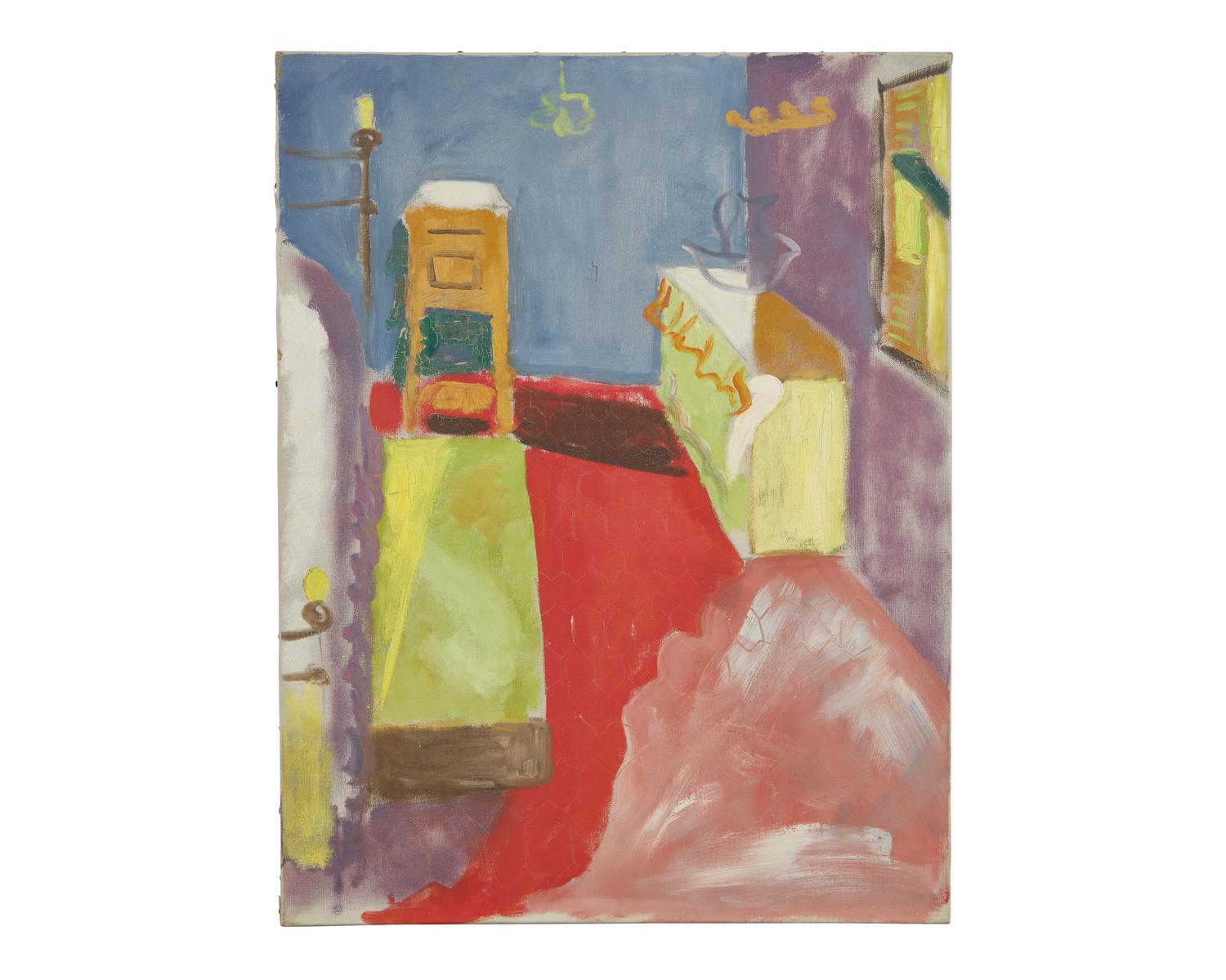 Hotel Room, Étretat, 1950