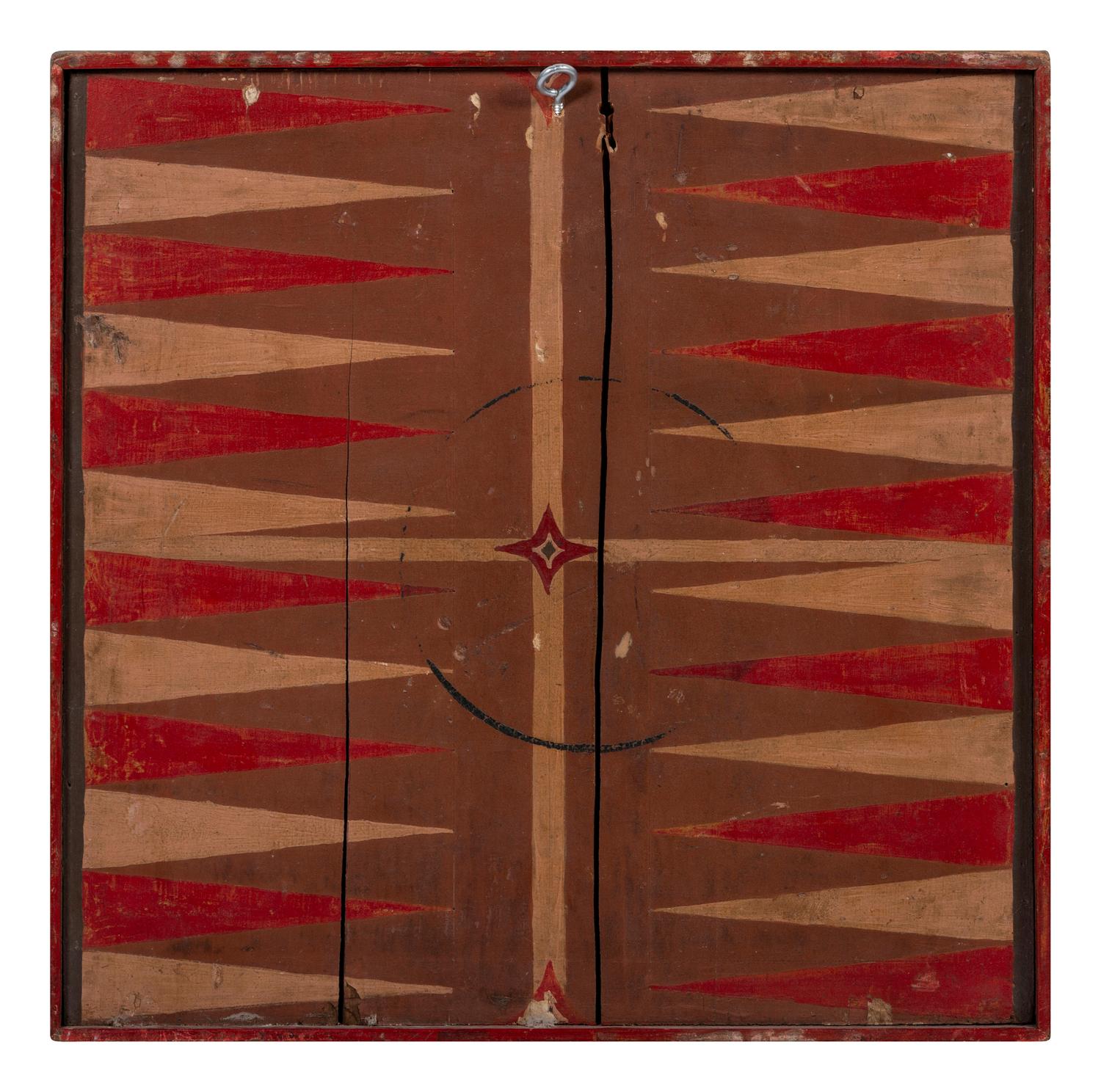 Four Painted Decorated Gameboards