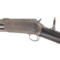 Rare 2nd Year of Production Large Frame Colt Lightning Slide Action Rifle in .45-85 with Half Magazine