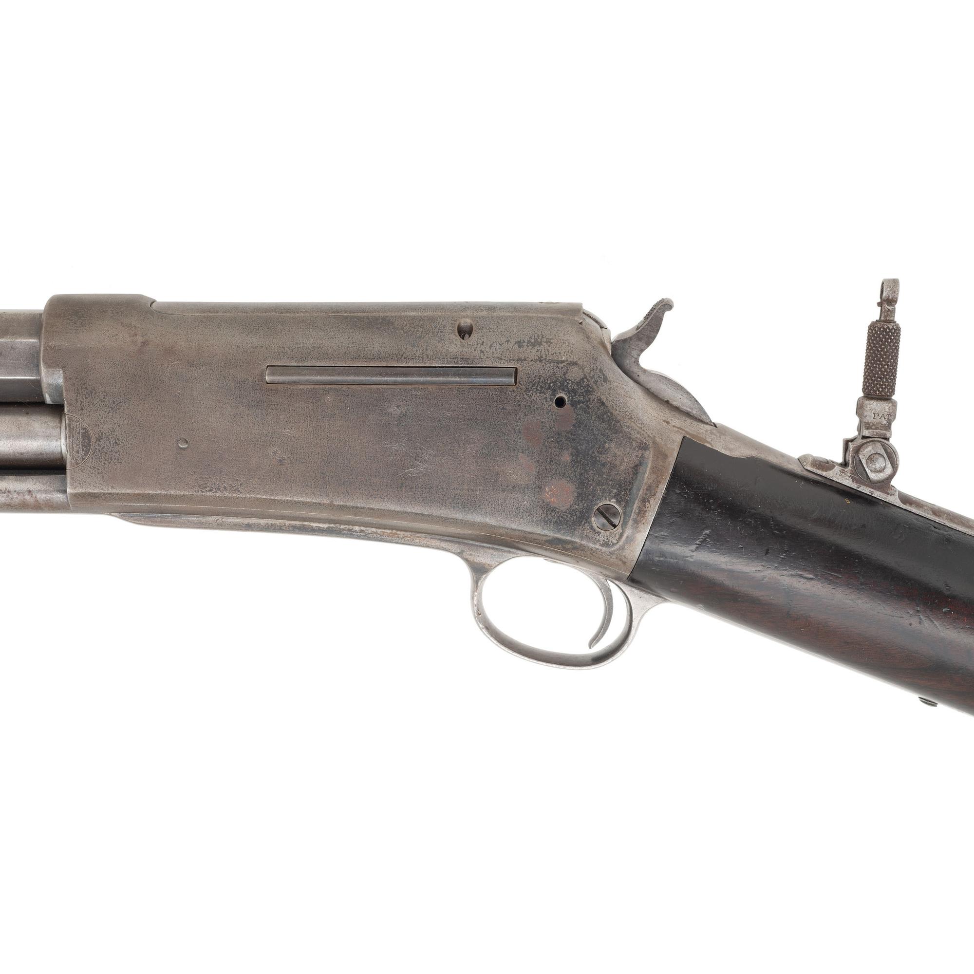 Rare 2nd Year of Production Large Frame Colt Lightning Slide Action Rifle in .45-85 with Half Magazine