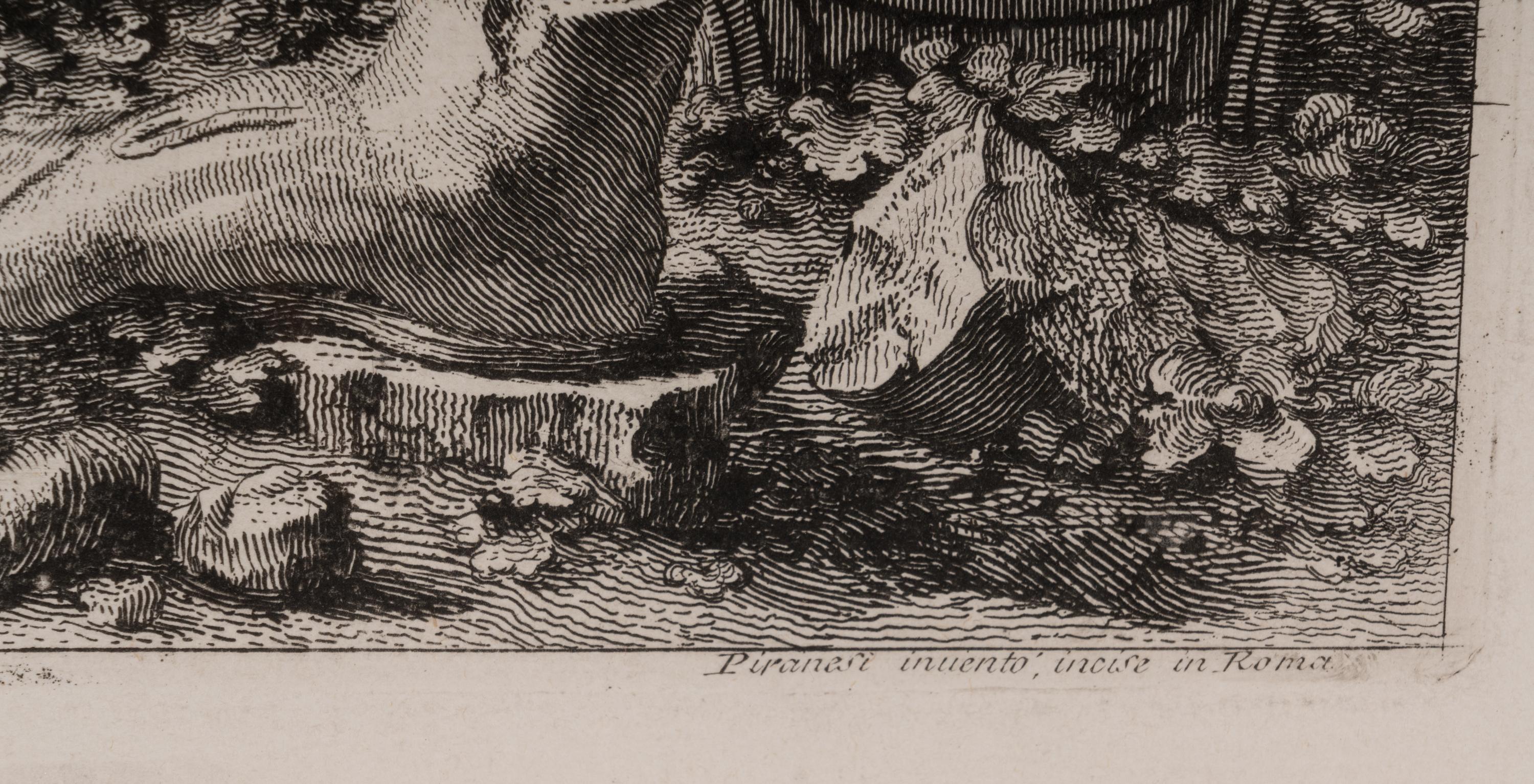 Frontispiece for Vedute de Roma, 1748