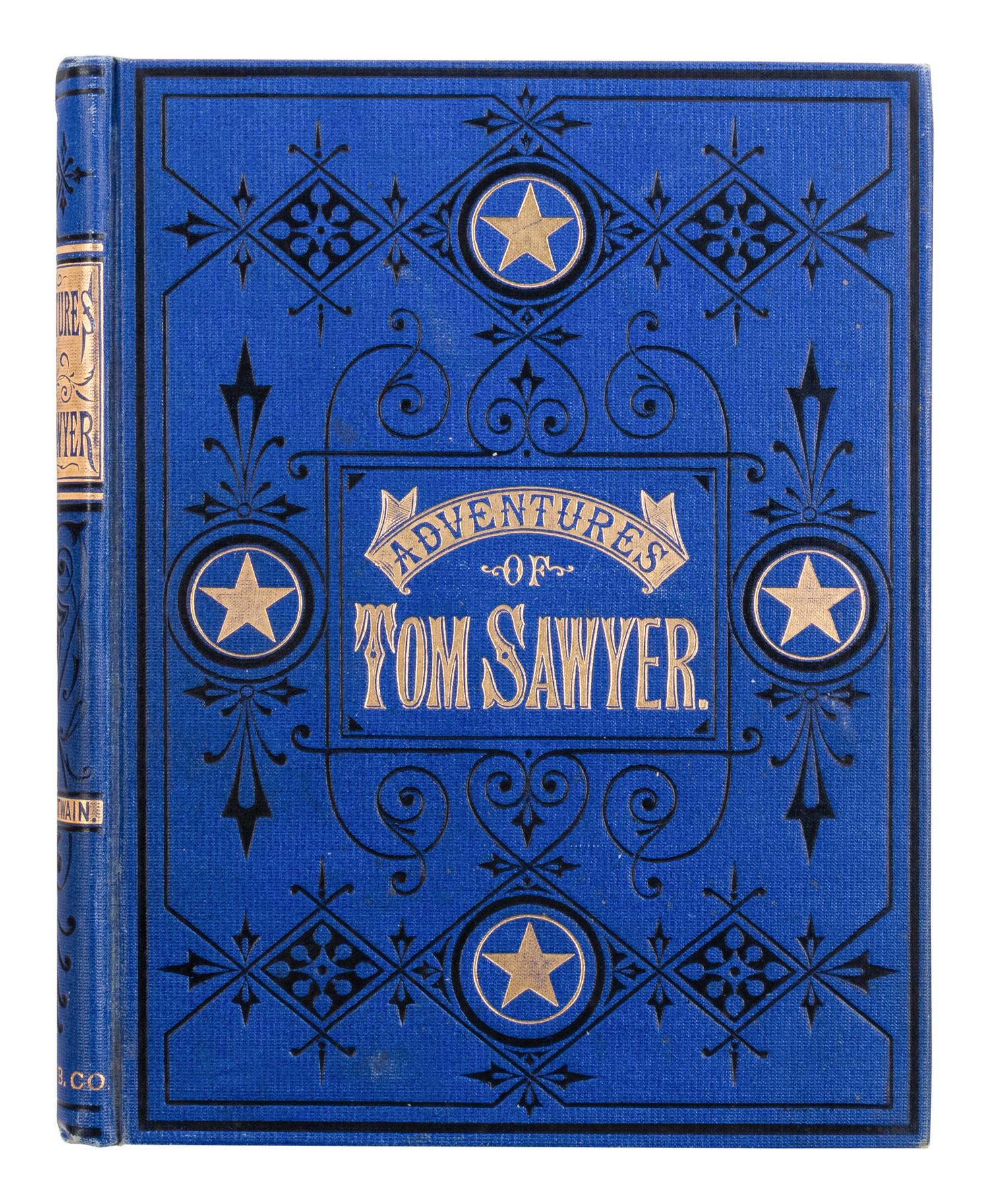 CLEMENS, Samuel L. ("Mark Twain") (1835-1910). The Adventures of Tom Sawyer . Hartford: American Publishing Company, 1876.