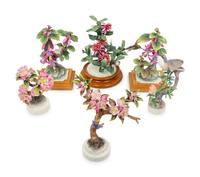 Six Royal Worcester Dorothy Doughty Porcelain Groups