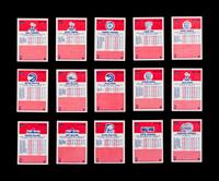 A Group of 49 1986 Fleer Basketball Cards, Including Multiple Rookies, Hall of Famers and Stars,