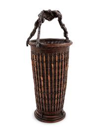 A Bamboo Flower Arranging Basket