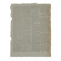 [War of 1812] The National Intelligencer 's Third Issue, Published After Its Press and Building Were Destroyed in the Burning of Washington, D.C., September 1, 1814