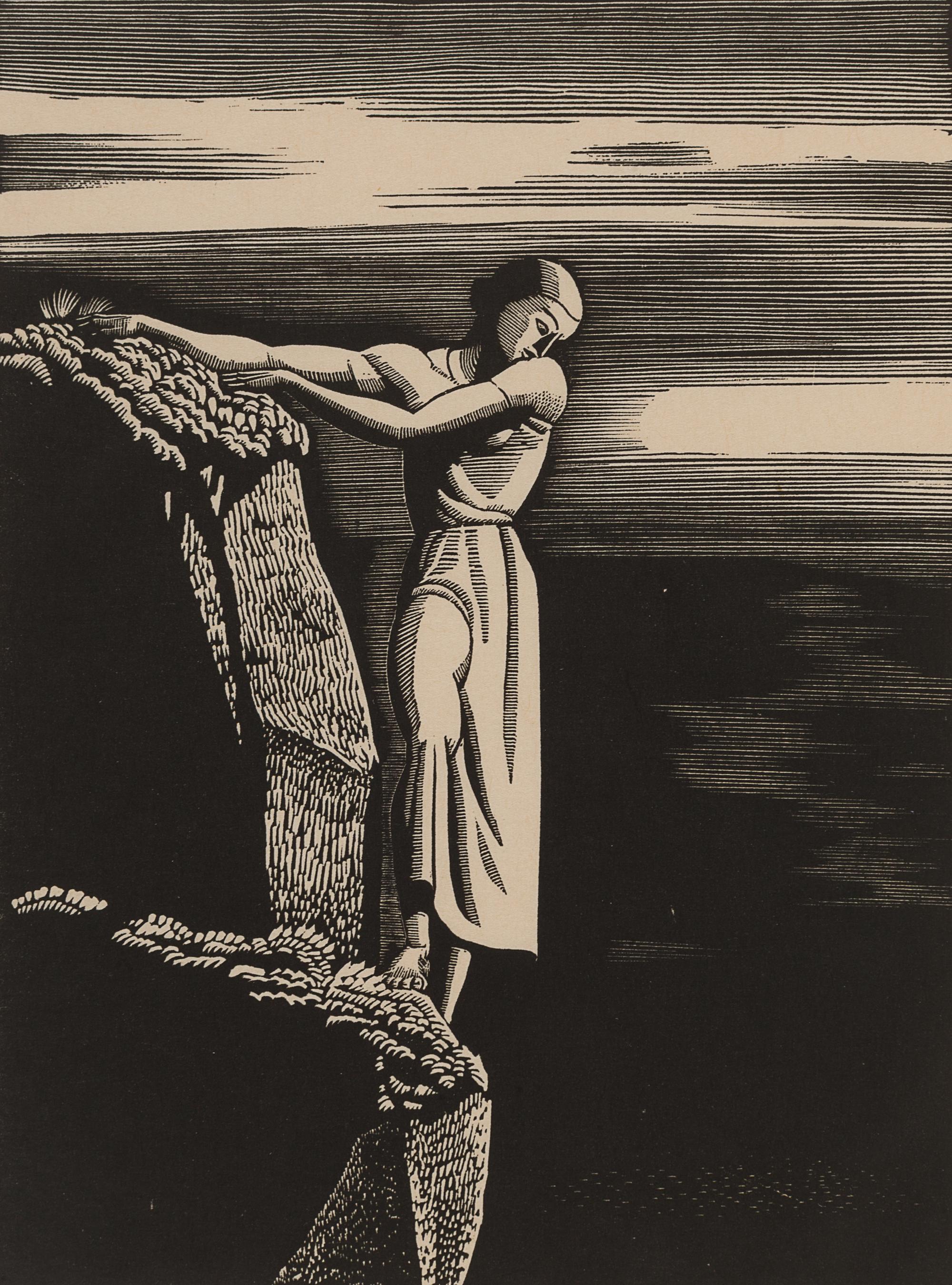 Girl on a Cliff