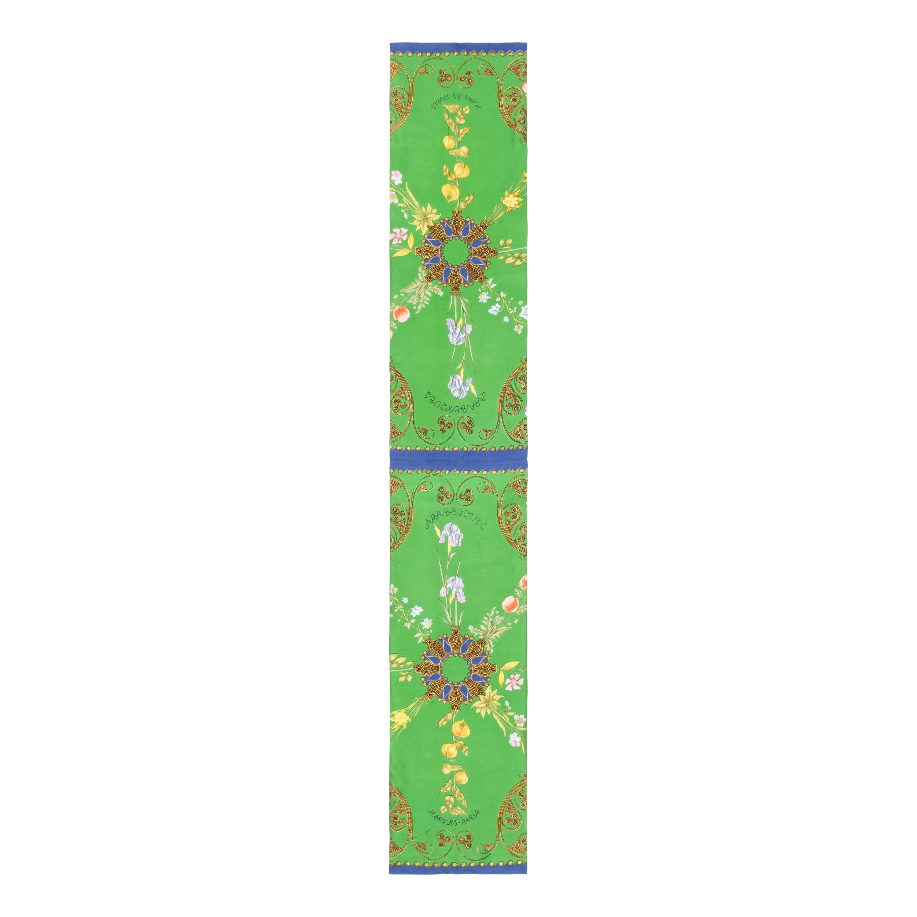 Hermès, Four Silk Scarves