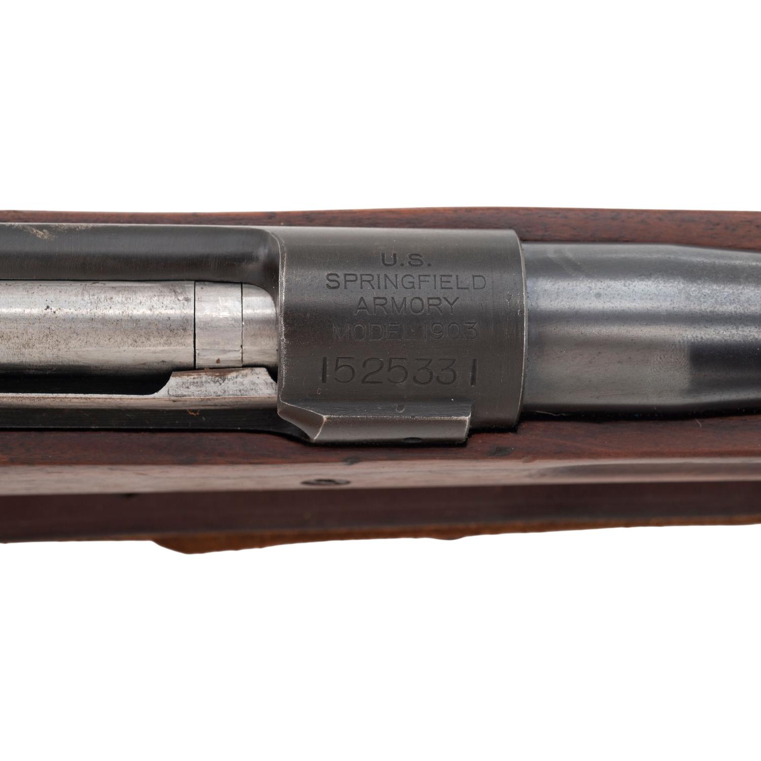 **Late Production U.S. Springfield Model 1903 NRA Sporter Style Rifle with Star Gauged Muzzle