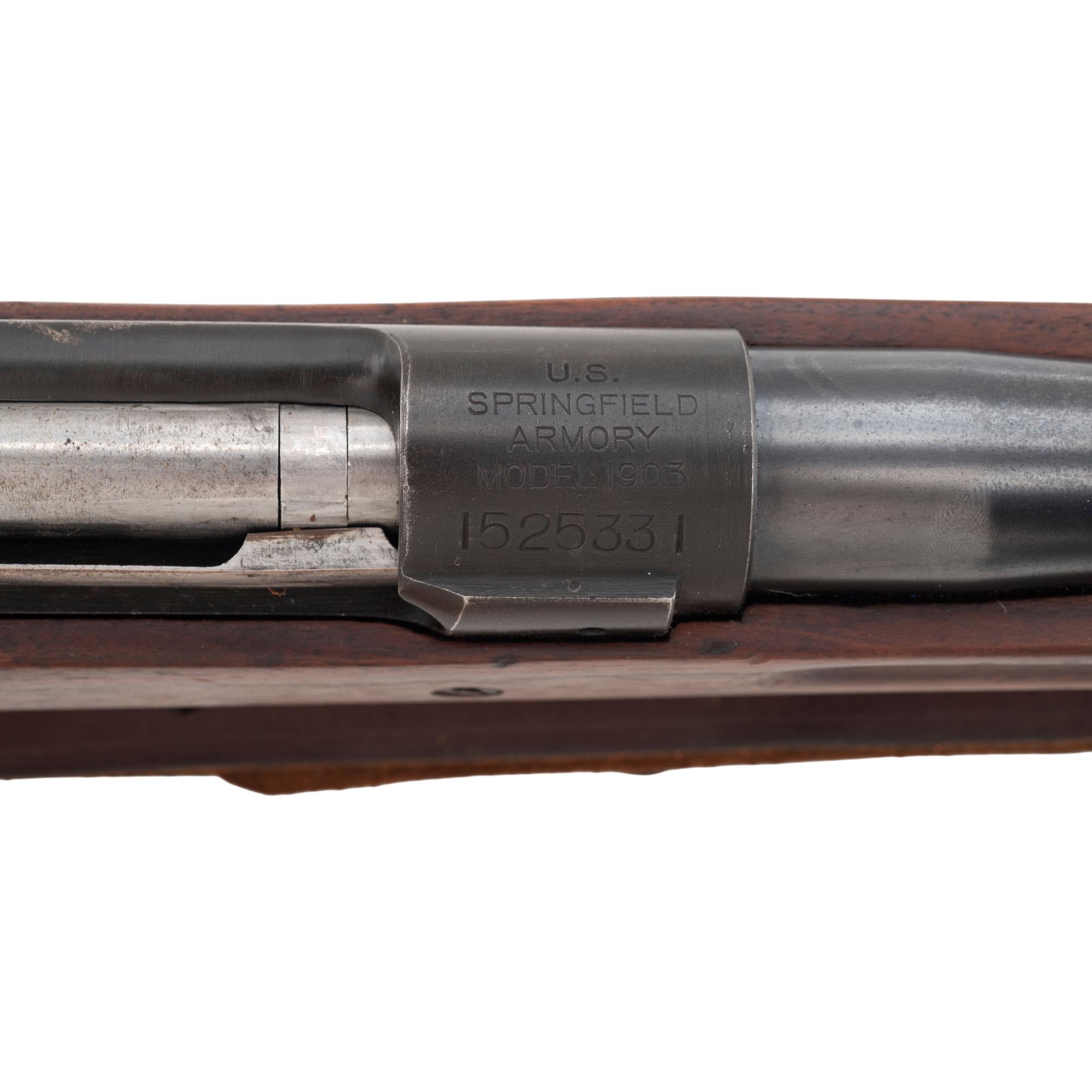 **Late Production U.S. Springfield Model 1903 NRA Sporter Style Rifle with Star Gauged Muzzle