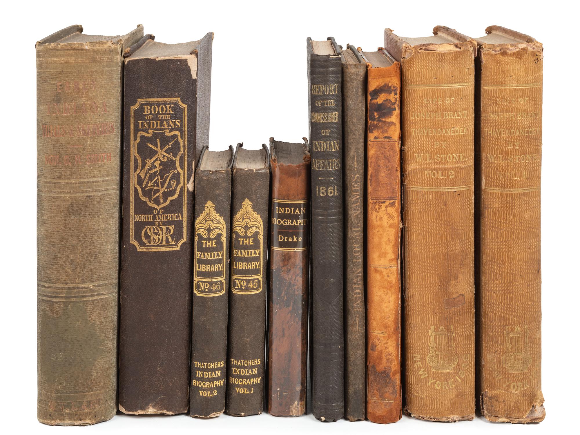 [NATIVE AMERICANS]. A group of works related to Native Americans, including military campaigns, comprising: