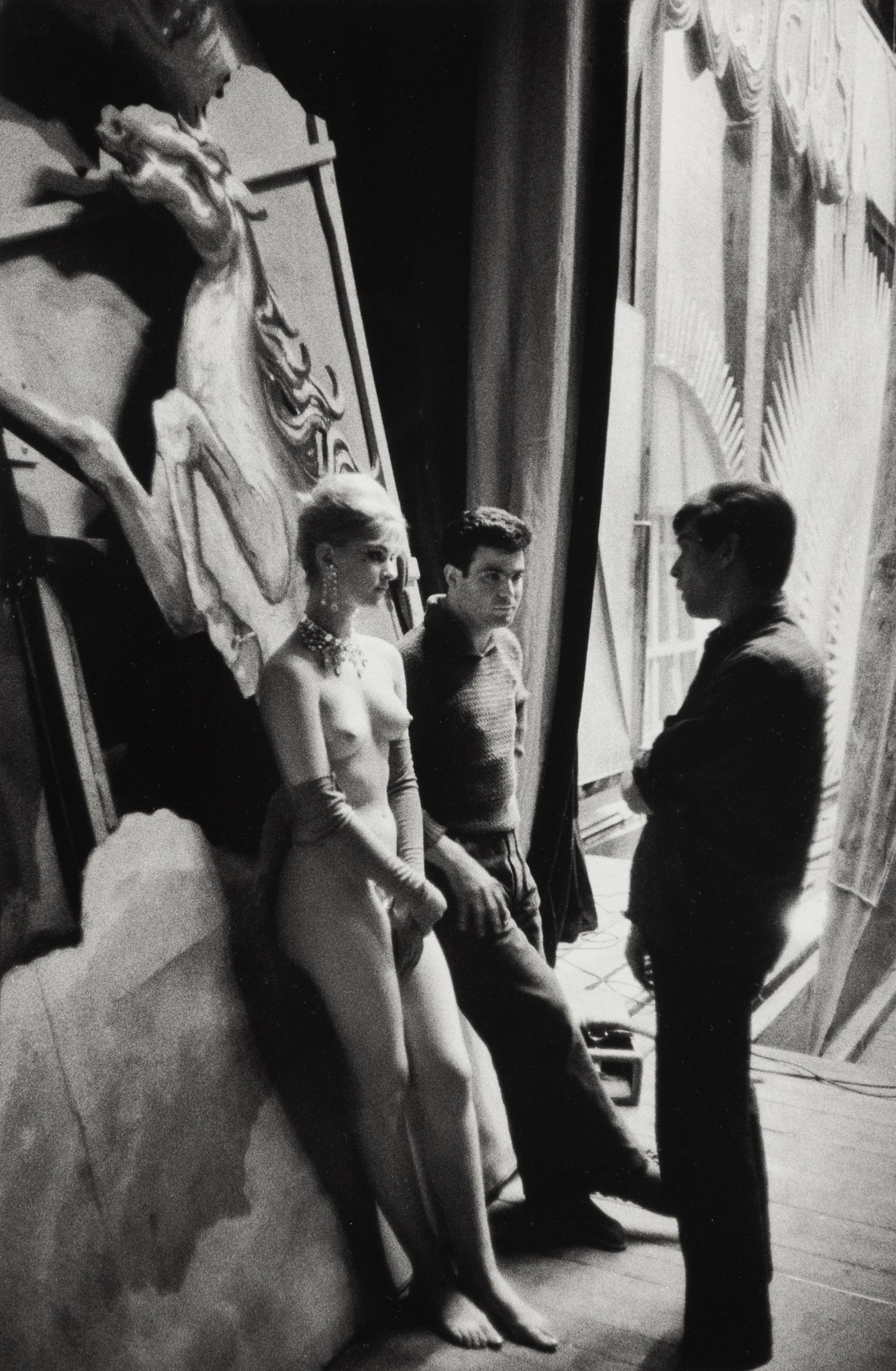 Jean-Philippe Charbonnier (1921-2004) Backstage at the Folies – Bergère, Paris, 1960