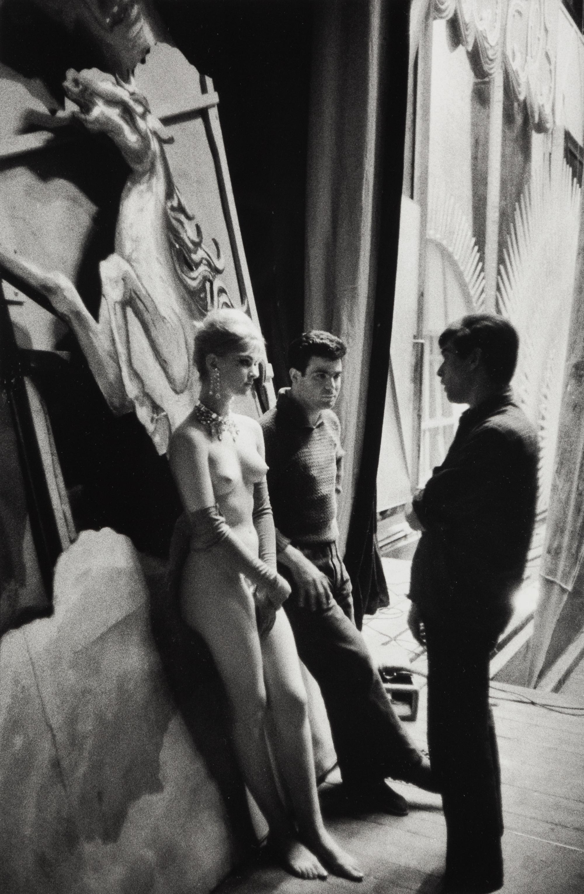 Jean-Philippe Charbonnier (1921-2004) Backstage at the Folies – Bergère, Paris, 1960