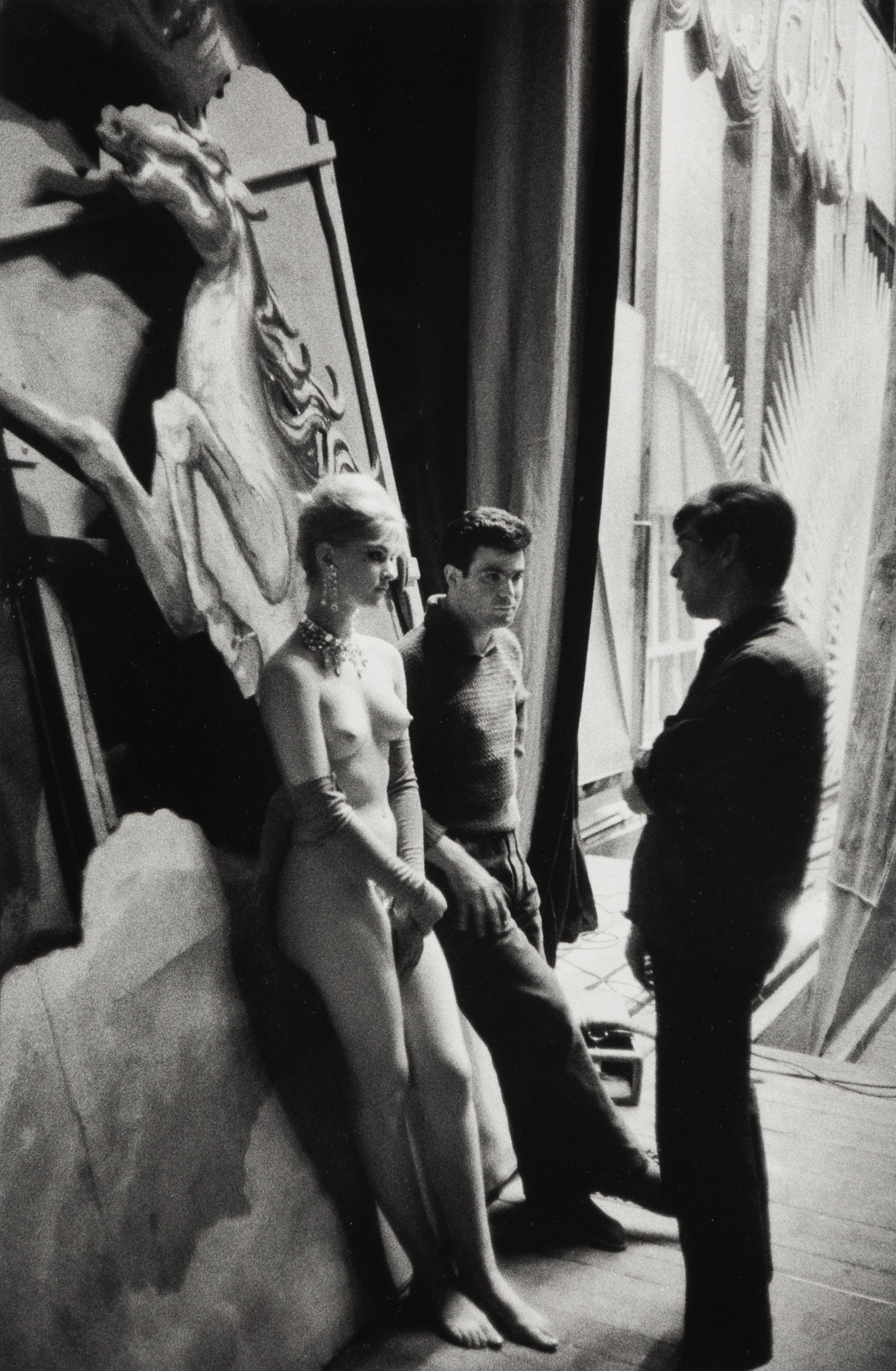 Jean-Philippe Charbonnier (1921-2004) Backstage at the Folies – Bergère, Paris, 1960