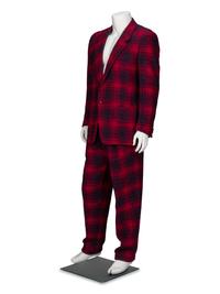 Gianni Versace, Wool Plaid Tweed Suit