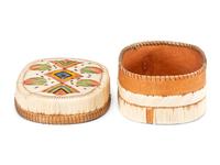 Northeastern Quilled Birchbark Box